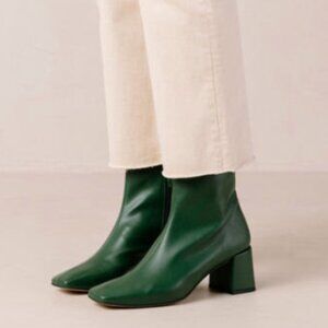 ALOHAS Green Ankle Boots